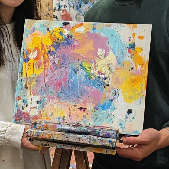 大型テクスチャーアート – アートアンドカフェ