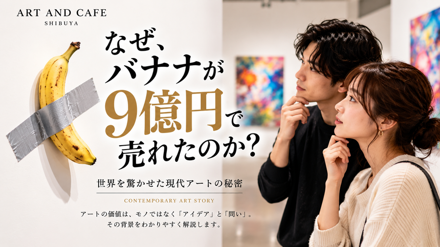 なぜバナナが9億円で売れたのか？世界を驚かせた現代アートの秘密