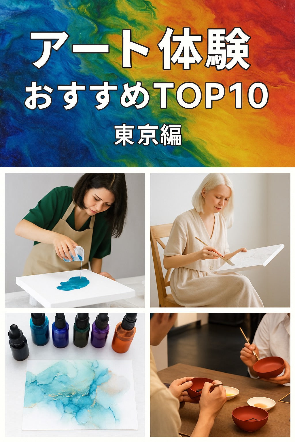 アートアンドカフェが「初心者でも楽しく描ける」理由  ～はじめてのアート体験が、一生の思い出に変わる～