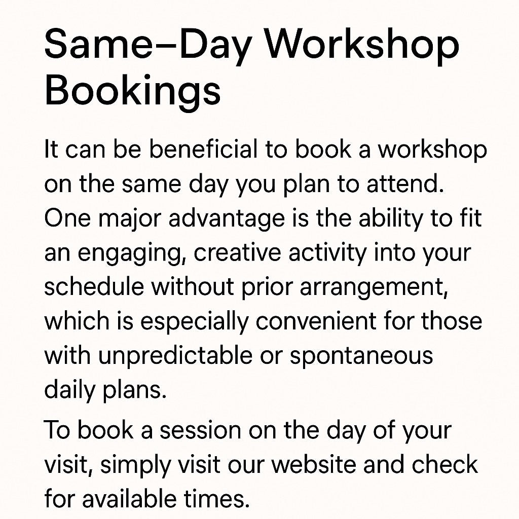🎨 Walk-In Art Experience in Tokyo — Same-Day Booking Available at Art and Cafe! 🌟
