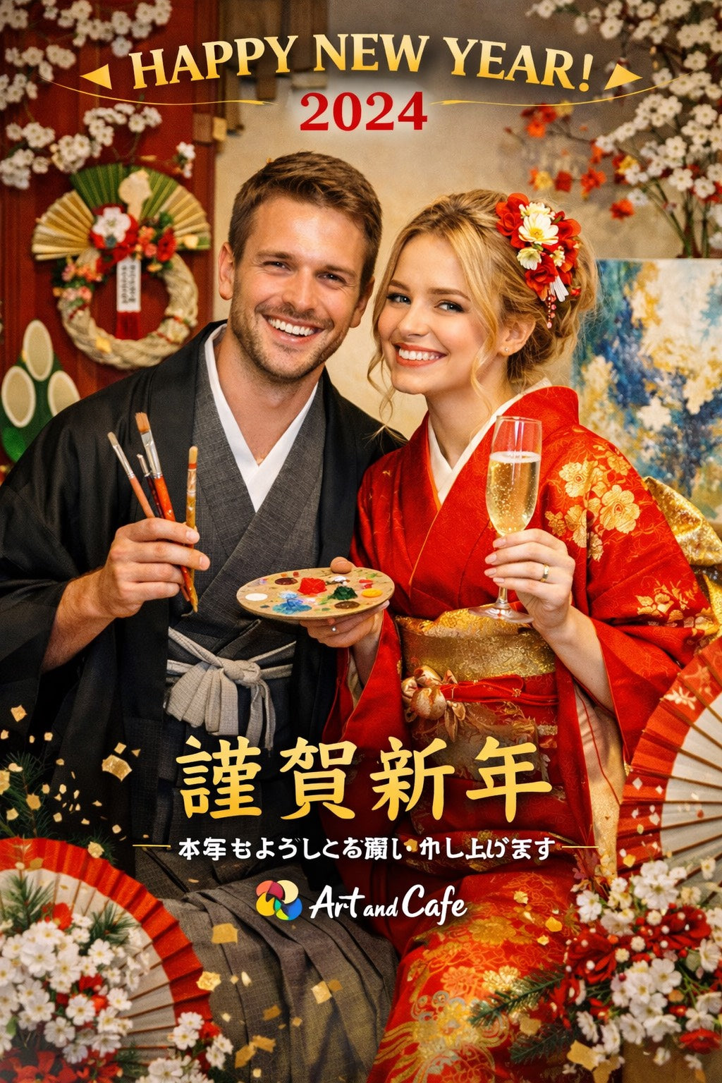 🎨 新しい一年、アートから始めませんか？  ― デートにも旅行にもぴったり。アートアンドカフェで楽しむ120分 ―