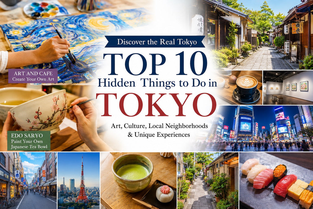 観光ガイドには載っていない東京観光 人気TOP10