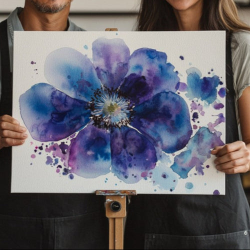 3月中オープン予定!!【大阪　土日祝】ゴールド・シルバーアルコールインク１枚で大満足！大型アルコールインクアート