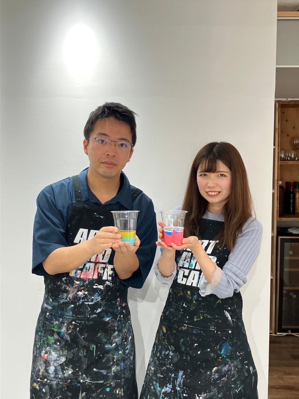 【土日祝】たらし込み・フルイドアート・ポーリングアート