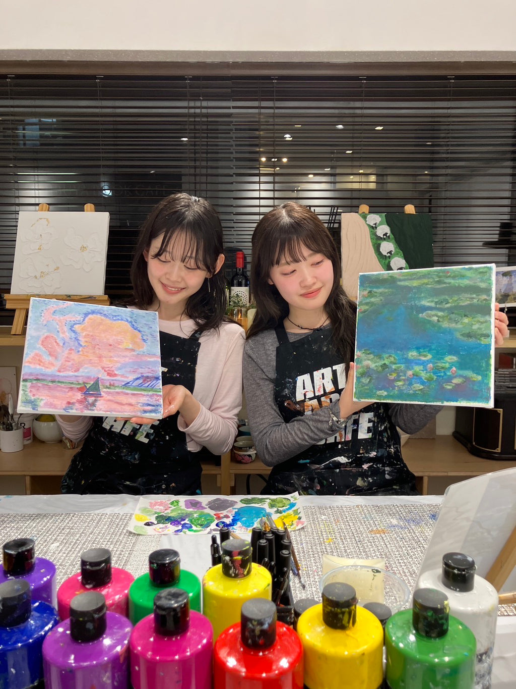 【土日祝】ゴールド・シルバー・アルコールインクアート