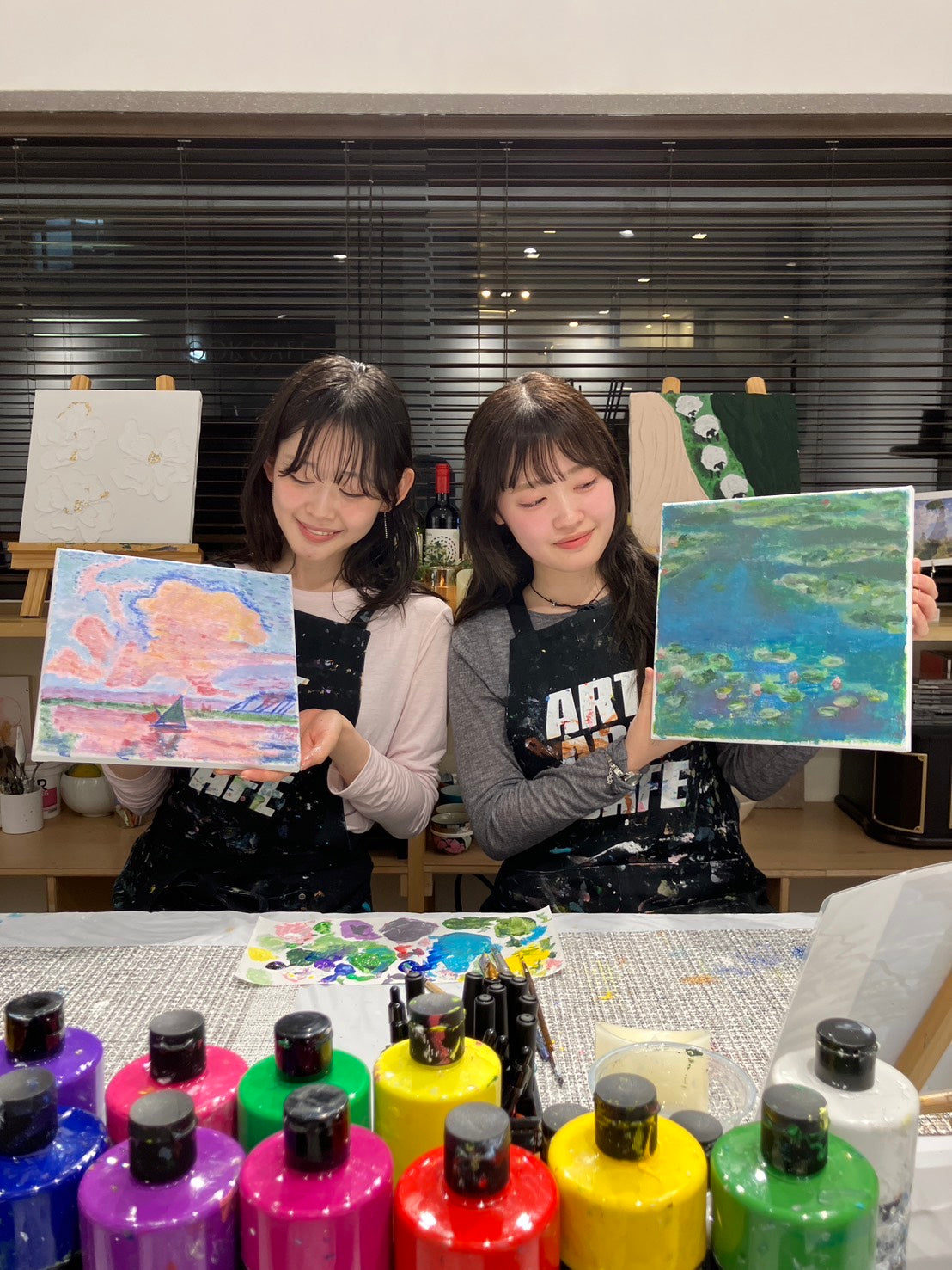 【土日祝】ゴールド・シルバー・アルコールインクアート