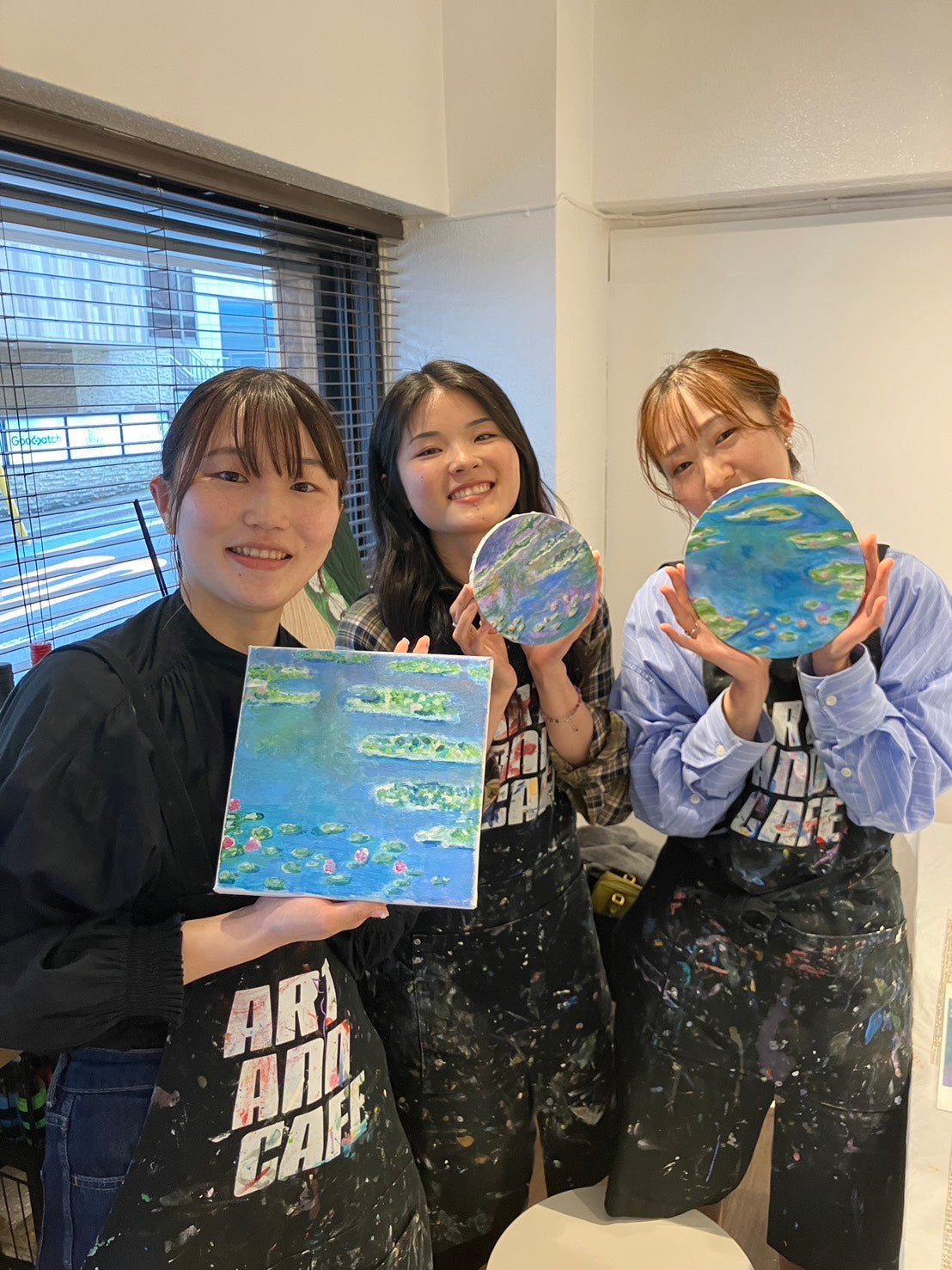【涩谷 周六周日节假日】画一幅杰作！莫奈的《吉维尼的睡莲、日出、日本桥和睡莲池》