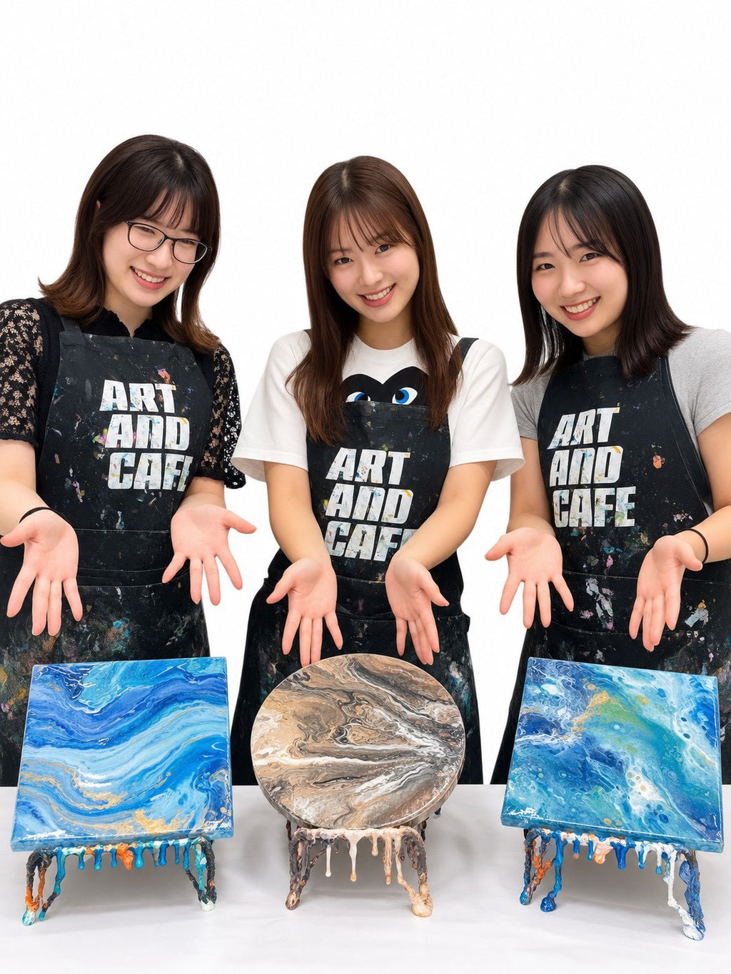 【平日】たらし込み・フルイドアート・ポーリングアート| 通常より1,100円OFF