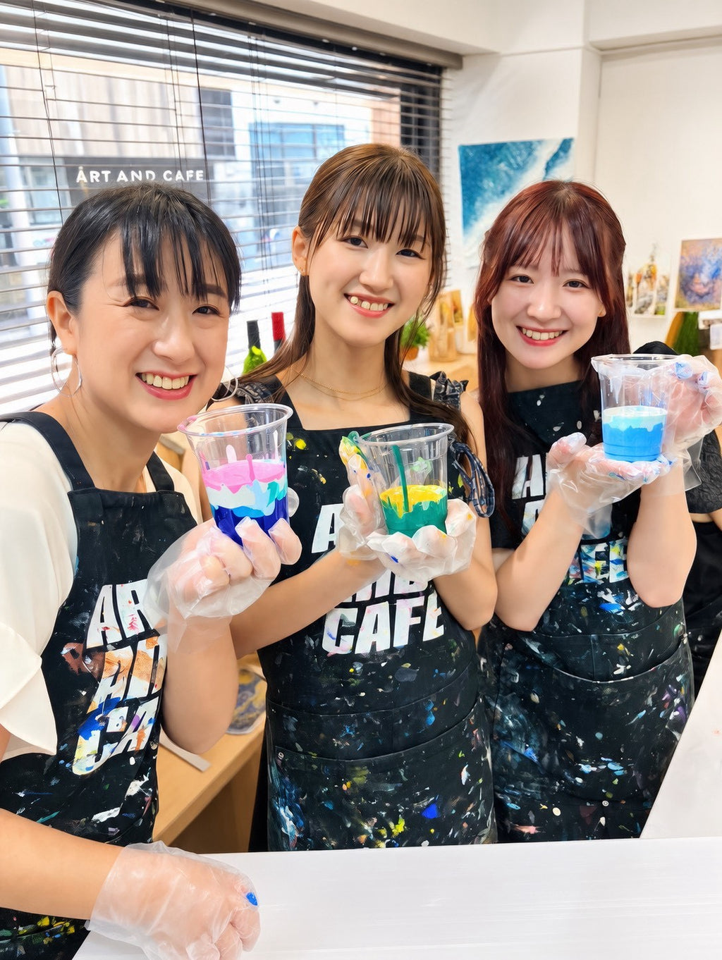 【平日】たらし込み・フルイドアート・ポーリングアート| 通常より1,100円OFF