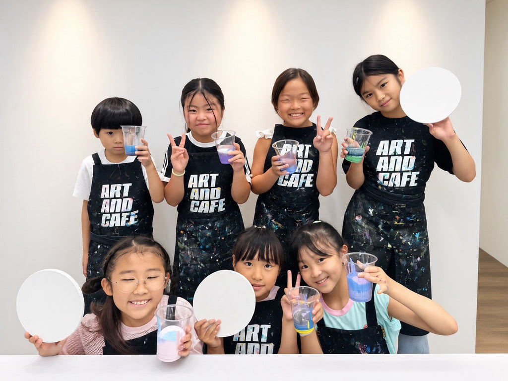 【平日】たらし込み・フルイドアート・ポーリングアート| 通常より1,100円OFF