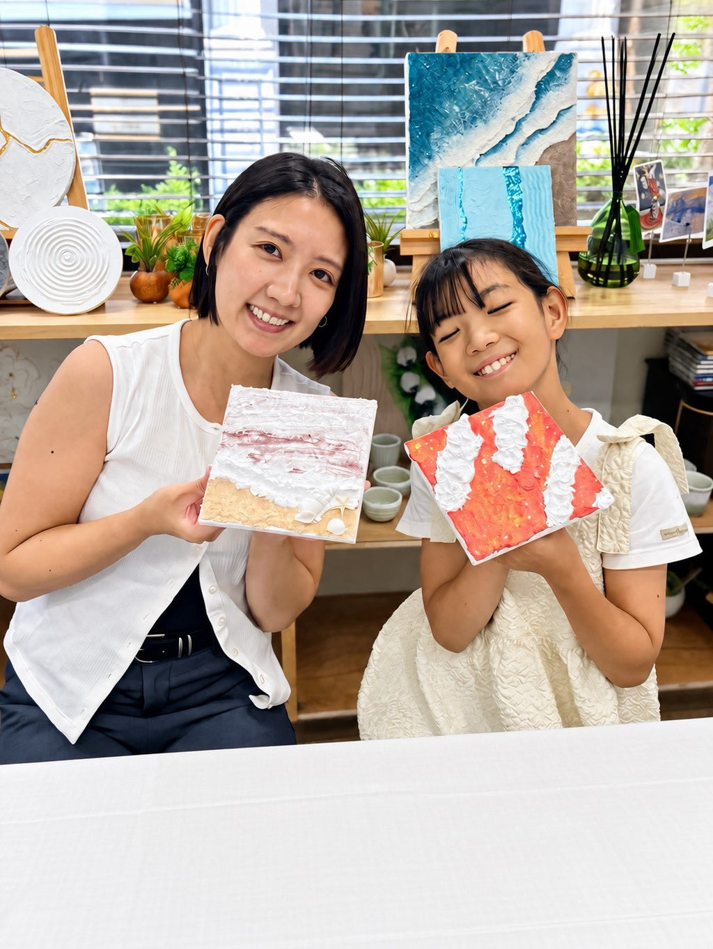 【土日祝】ペインティングナイフで描く新体験！テクスチャーアート　