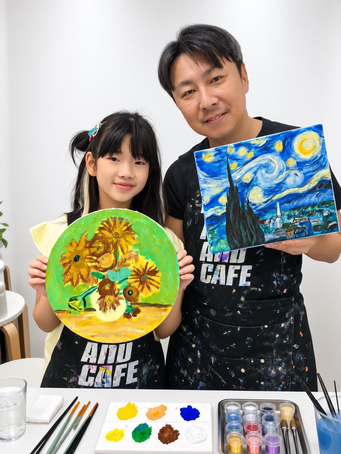 【土日祝】ゴッホ・4つの画題から選んで名画を描く！