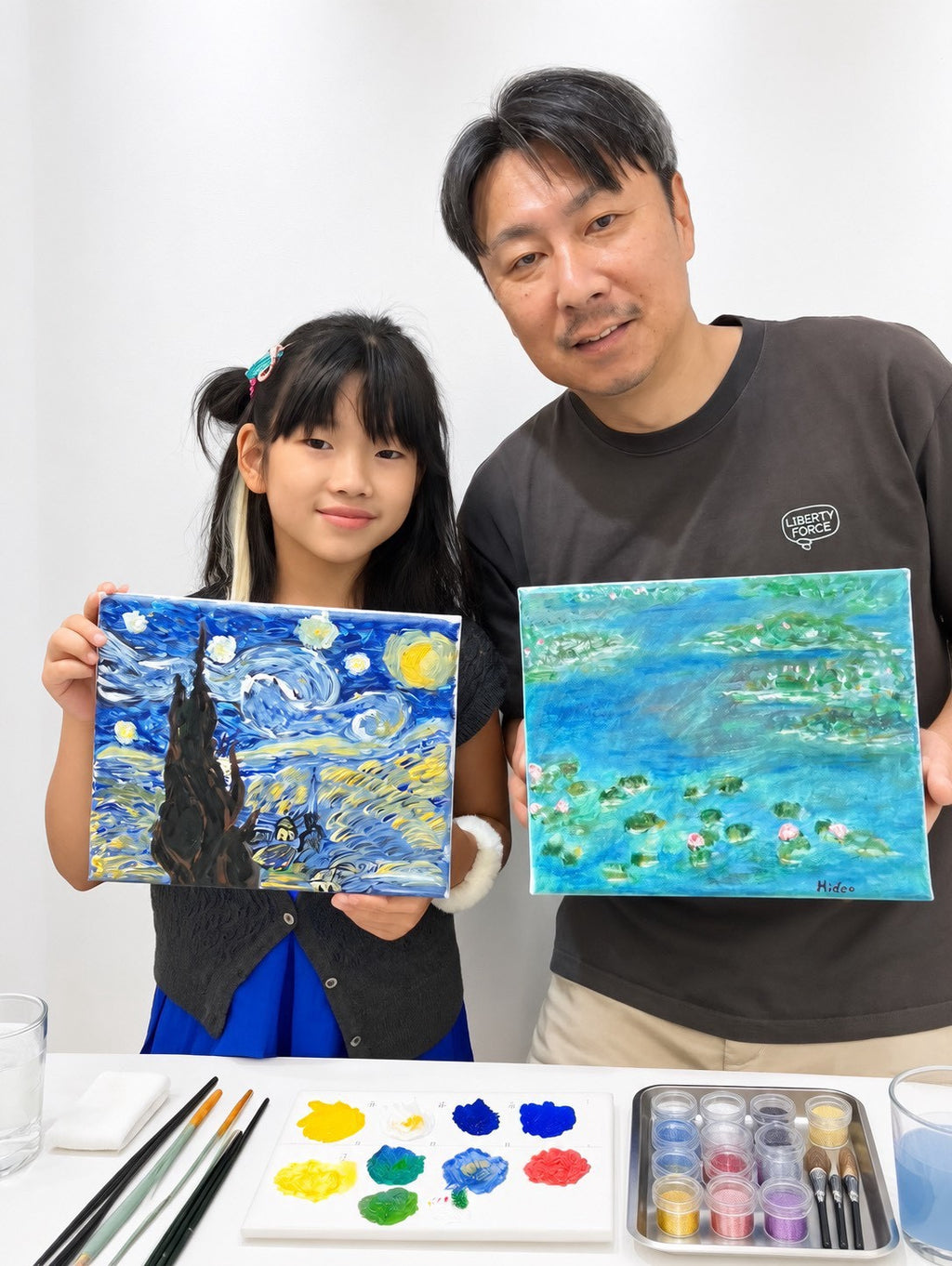 [Shibuya, Saturdays, Sundays, and Holidays] Paint a masterpiece! Monet's "Water Lilies, Sunrise, Japanese Bridge and Water Lily Pond at Giverny"