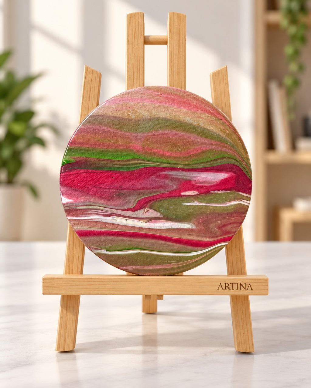 【土日祝】たらし込みアート体験 東京・渋谷｜Fluid Art・Pouring Art｜ART AND CAFE