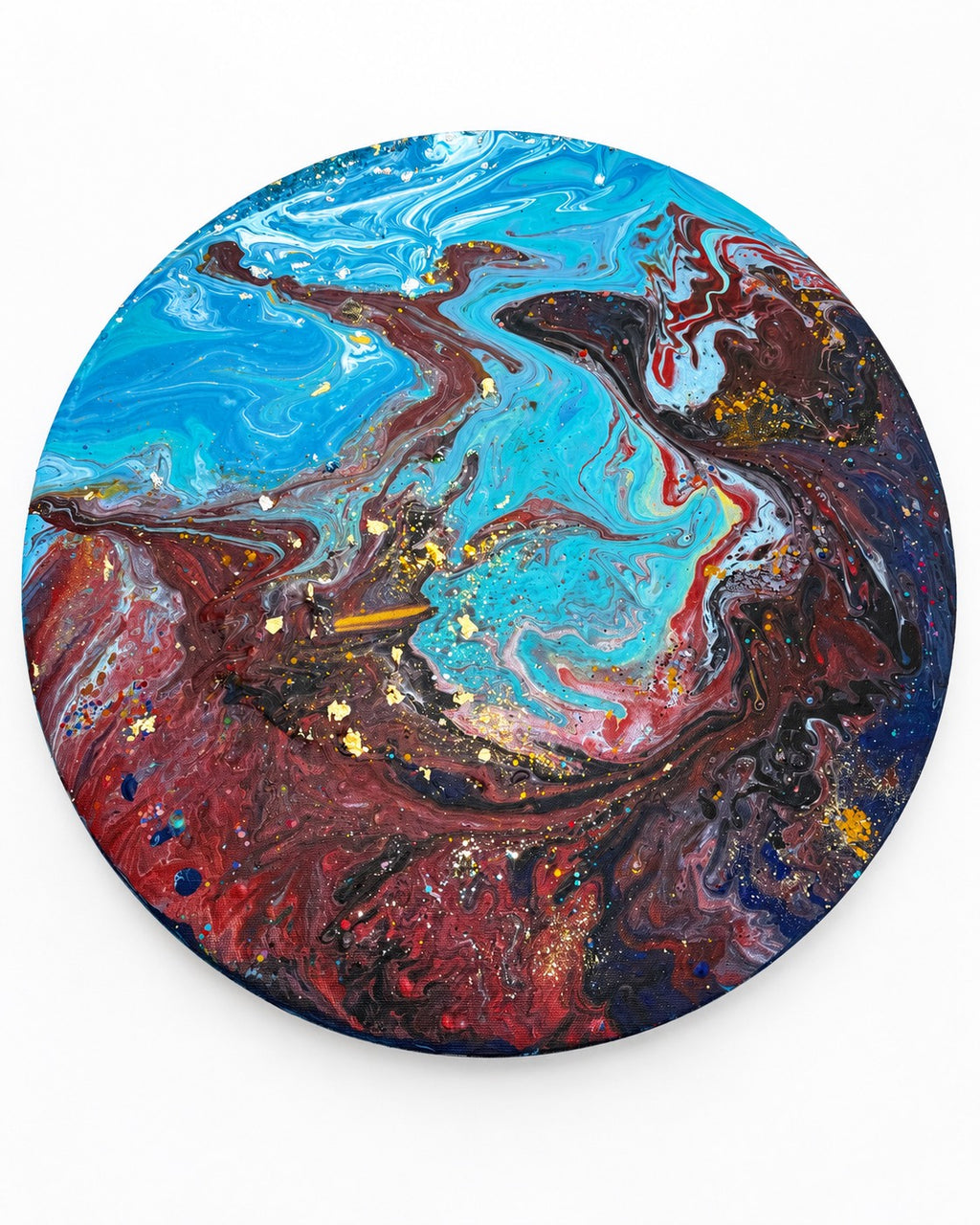 [Shibuya Weekdays Large Canvas] Very popular! Large canvas dripping and fluid art (up to 2 people)