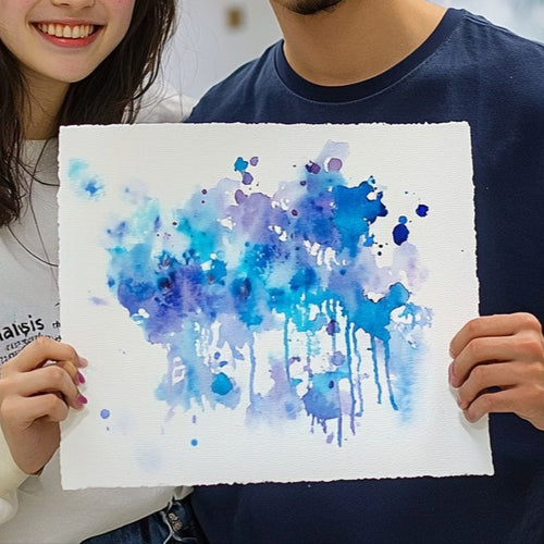 3月中オープン予定!!【大阪　土日祝】ゴールド・シルバーアルコールインク１枚で大満足！大型アルコールインクアート